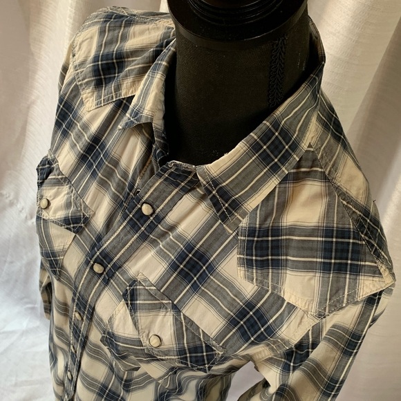 American Eagle pearl snap shirt XS - Picture 9 of 15